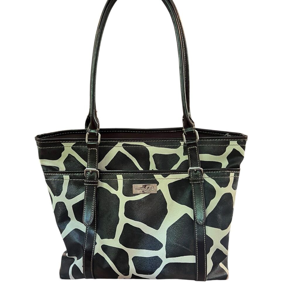 Nine-west Women's Brown and Cream Bag